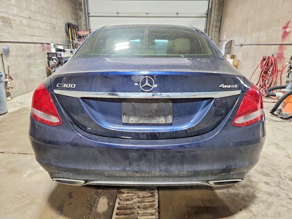 2017 Mercedes-benz C-klasse VIN 55SWF4KB4HU184062 COPART salvage auction — FRONT END, Mn - Cert Of Title-Salvage, sold $1,700 on 2026-07-02 (photo 6)