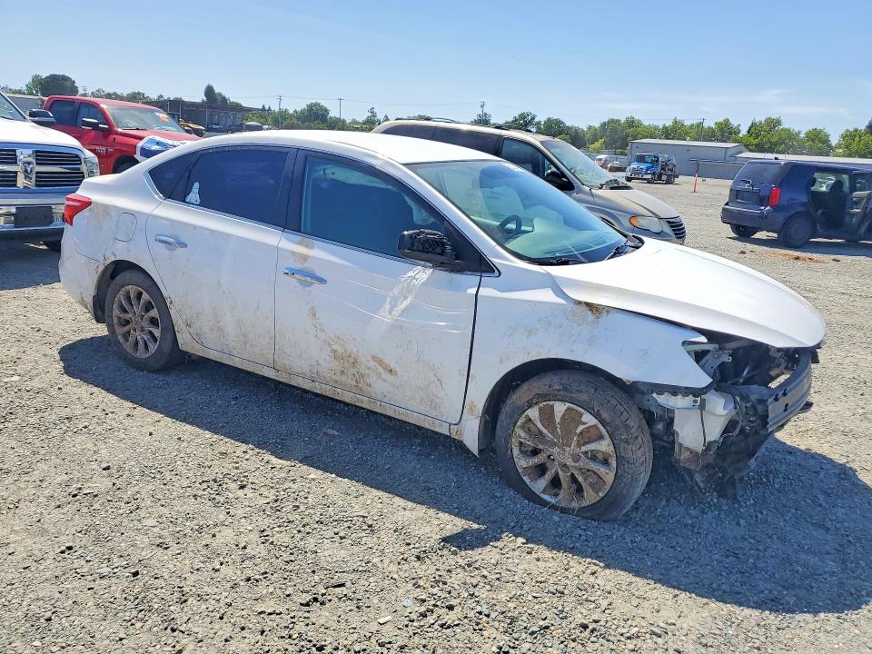 2019 Nissan Sentra VIN 3N1AB7AP6KY361036 COPART salvage auction — FRONT END, Ca - Salvage Certificate, sold $2,150 on 2026-07-09 (photo 4)