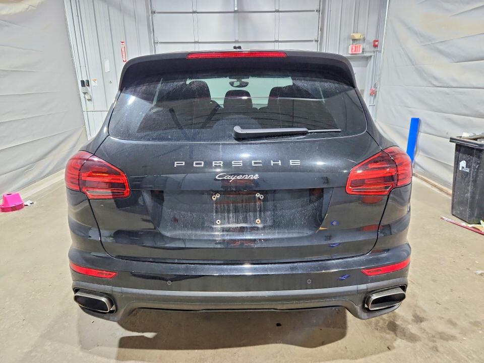 2018 Porsche Cayenne VIN WP1AA2A27JKA06850 COPART salvage auction — FRONT END, Ma - Cert Of Title-Salvage, sold $9,600 on 2026-07-07 (photo 6)