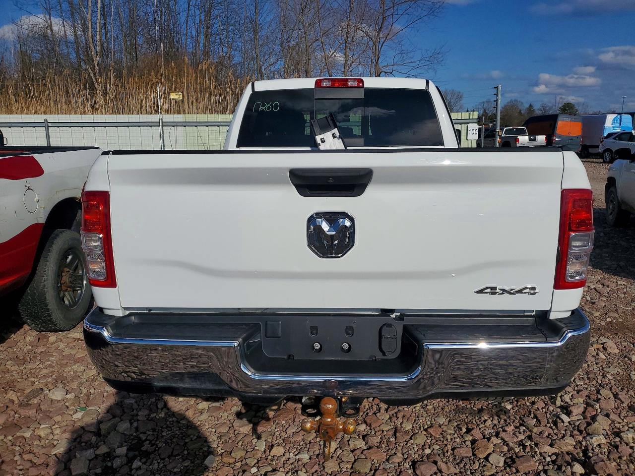 2024 Ram 3500 VIN 3C63R3CL1RG166974 COPART salvage auction — Side, NY - MV-907A SALVAGE CERTIFICATE, sold $18,100 on 2026-05-20 (photo 6)