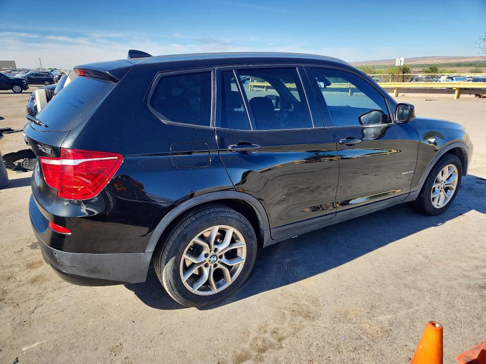 2012 BMW X3 VIN 5UXWX7C51CL889639 COPART salvage auction — MECHANICAL, Nm - Cert Of Title-Salvage, sold $525 on 2026-07-27 (photo 3)