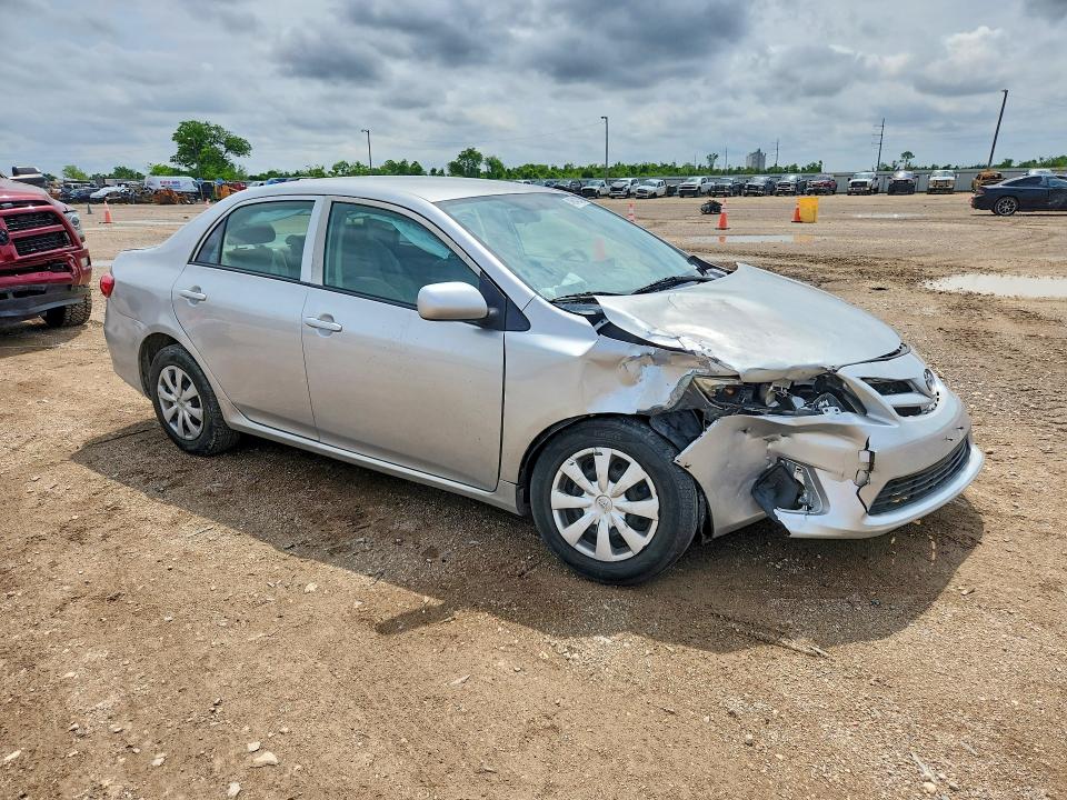 2012 Toyota Corolla VIN 5YFBU4EE5CP026967 COPART salvage auction — FRONT END, TX, sold $1,200 on 2026-07-15 (photo 4)