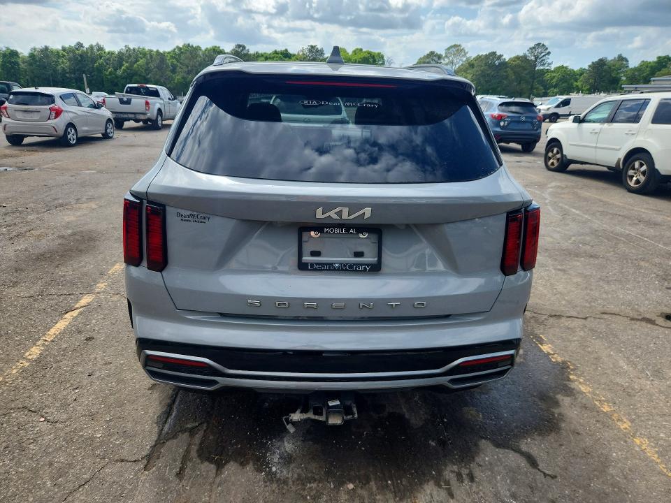 2022 Kia Sorento VIN 5XYRH4LF4NG118285 COPART salvage auction — FRONT END, Al - Cert Of Title-Salvage Title, sold $8,600 on 2026-07-13 (photo 6)