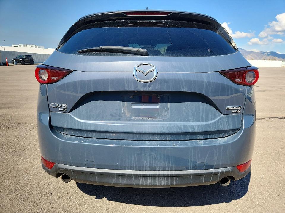 2021 Mazda Cx-5 VIN JM3KFBCY7M0368502 COPART salvage auction — FRONT END, Ut - Salvage Certificate, sold $4,100 on 2026-07-14 (photo 6)