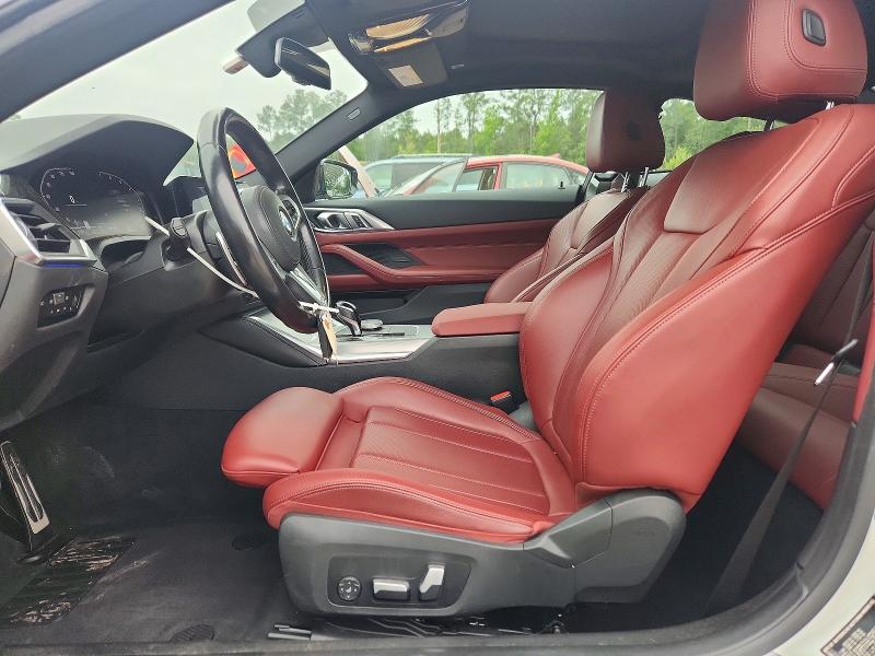 2022 BMW 4er VIN WBA73AP07NCJ80551 COPART salvage auction — FRONT END, Ga - Cert Of Title-Salvage, sold $9,800 on 2026-08-11 (photo 7)