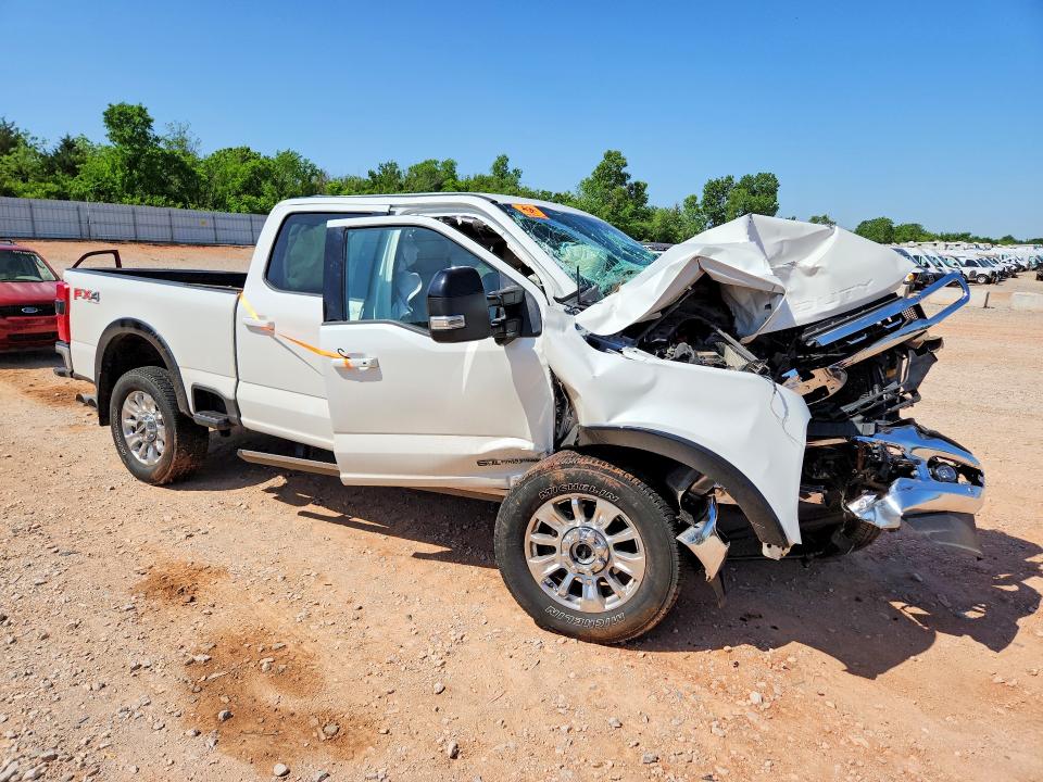 2024 Ford F250 VIN 1FT8W2BT6REC06878 COPART salvage auction — FRONT END, Ok - Cert Of Title-Salvage, sold $4,950 on 2026-07-02 (photo 4)