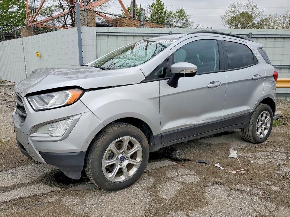2020 Ford Ecosport VIN MAJ6S3GL7LC344973 COPART salvage auction — FRONT END, In - Cert Of Title-Salvage Title, sold $1,300 on 2026-07-06 (photo 1)