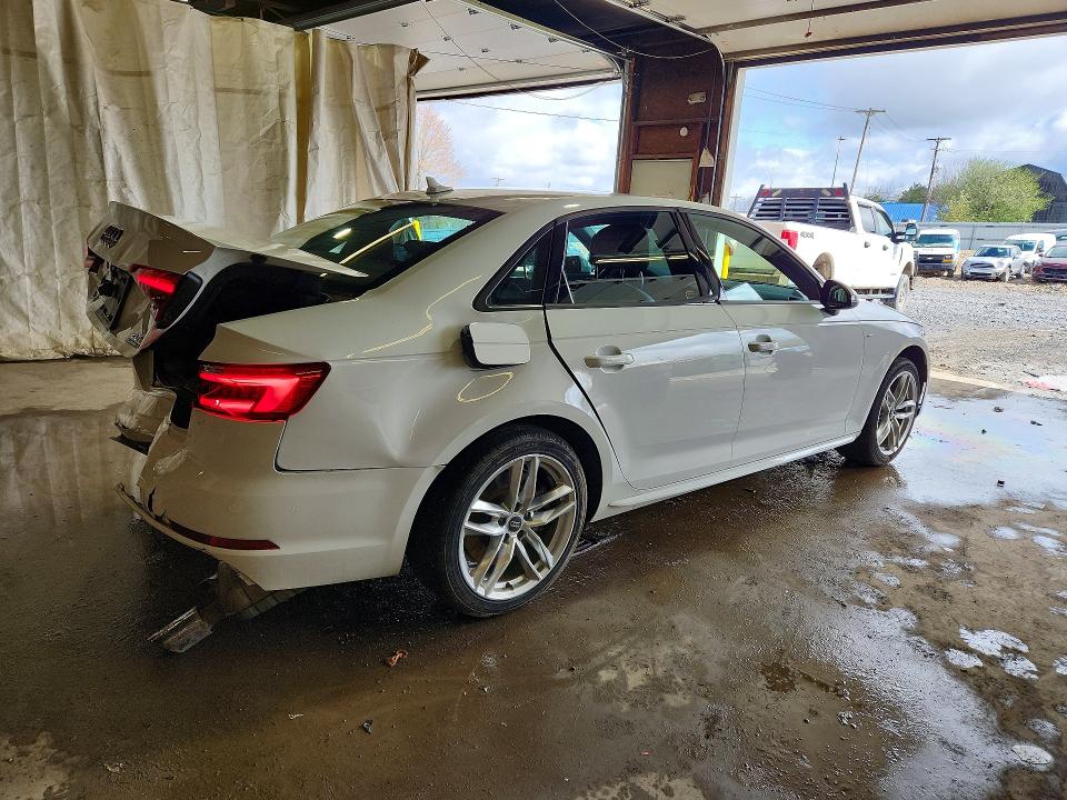 2017 Audi A4 VIN WAUDNAF49HN054668 COPART salvage auction — REAR END, Pa - Certificate Of Salvage, sold $3,900 on 2026-07-02 (photo 3)