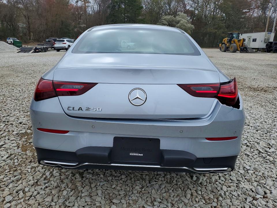 2025 Mercedes-benz Cla-class VIN W1K5J4GB0SN557925 COPART salvage auction — FRONT END, Fl - Certificate Of Destruction, sold $17,700 on 2026-07-29 (photo 6)