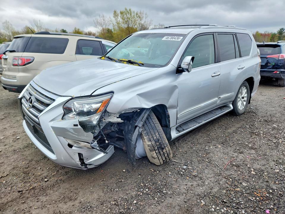 2015 Lexus Gx VIN JTJBM7FX1F5097793 COPART salvage auction — FRONT END, MA - CERT OF TITLE-RECONSTRCTD COLL, sold $10,000 on 2026-07-27 (photo 1)