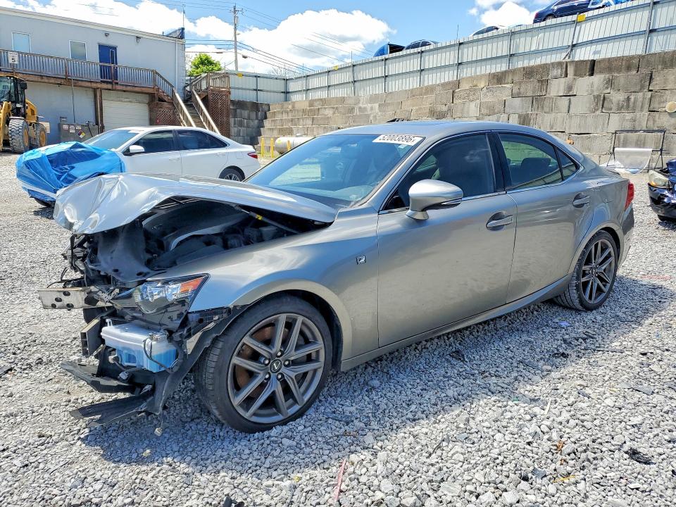 2016 Lexus Is VIN JTHCE1D26G5010818 COPART salvage auction — FRONT END, KY - CERT OF TITLE-SALVAGE, sold $2,300 on 2026-07-31 (photo 1)