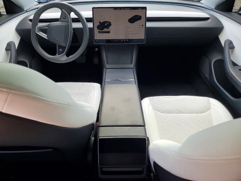 2025 Tesla Model 3 VIN 5YJ3E1EA4SF978365 COPART salvage auction — SIDE, Salvage Title, sold $12,300 on 2026-07-14 (photo 8)