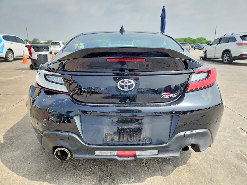 2024 Toyota Gr 86 VIN JF1ZNBE14R8750205 COPART salvage auction — FRONT END, Tx - Nonrepairable Title, sold $1,450 on 2026-07-09 (photo 6)