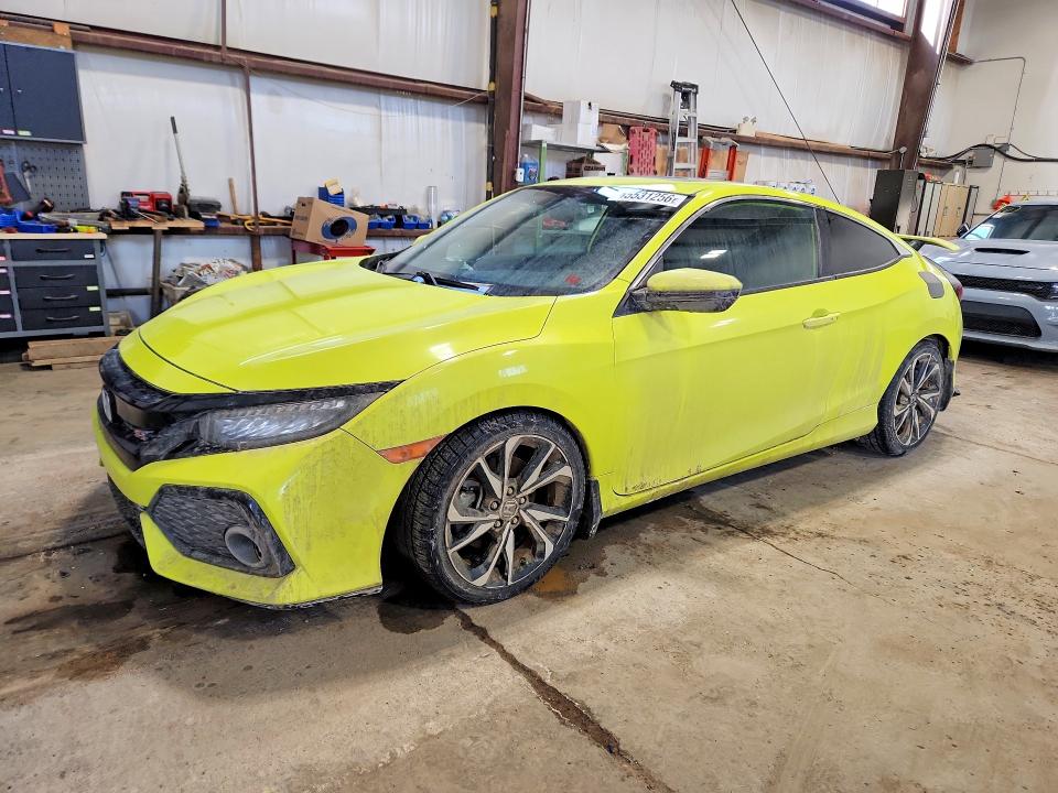 2019 Honda Civic VIN 2HGFC3A56KH220238 COPART salvage auction — REAR END, AB - BOS - SALVAGE, sold $6,000 on 2026-07-02 (photo 1)