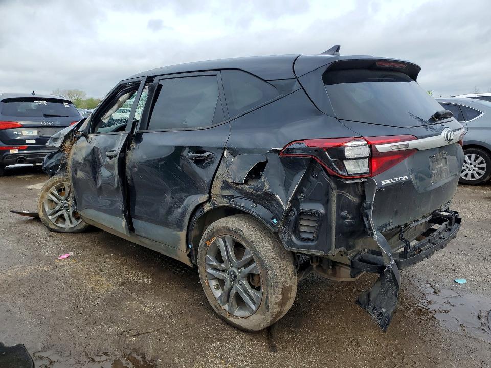 2021 Kia Seltos VIN KNDEPCAAXM7186587 COPART salvage auction — ALL OVER, Mi - Scrap Certificate Of Title, sold $1,350 on 2026-07-06 (photo 2)