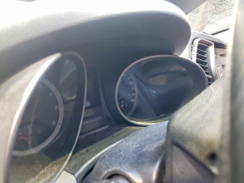 2013 Hyundai Santa fe VIN 5XYZU3LB6DG096310 COPART salvage auction — FRONT END, Salvage Title, sold $1,050 on 2026-07-09 (photo 9)