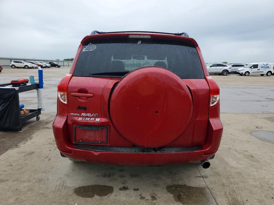 2006 Toyota Rav 4 VIN JTMZD33V166019148 COPART salvage auction — FRONT END, Tx - Salvage Vehicle Title, sold $1,250 on 2026-07-02 (photo 6)
