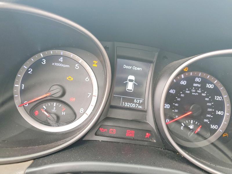2013 Hyundai Santa fe VIN 5XYZUDLB4DG113451 COPART salvage auction — FRONT END, Salvage Title, sold $1,950 on 2026-07-15 (photo 9)