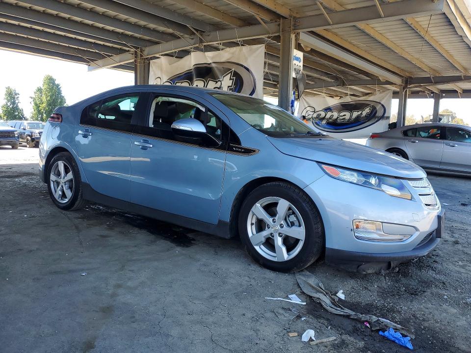 2014 Chevrolet Volt VIN 1G1RB6E44EU151142 COPART salvage auction — SIDE, Ca - Salvage Certificate, sold $225 on 2026-07-09 (photo 4)