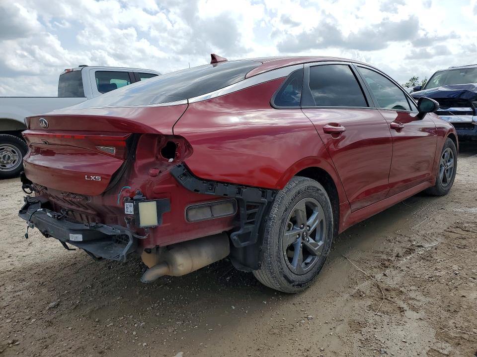 2021 Kia K5 VIN 5XXG14J21MG073109 COPART salvage auction — REAR END, Id - Salvage Certificate Of Title, sold $3,150 on 2026-07-28 (photo 3)