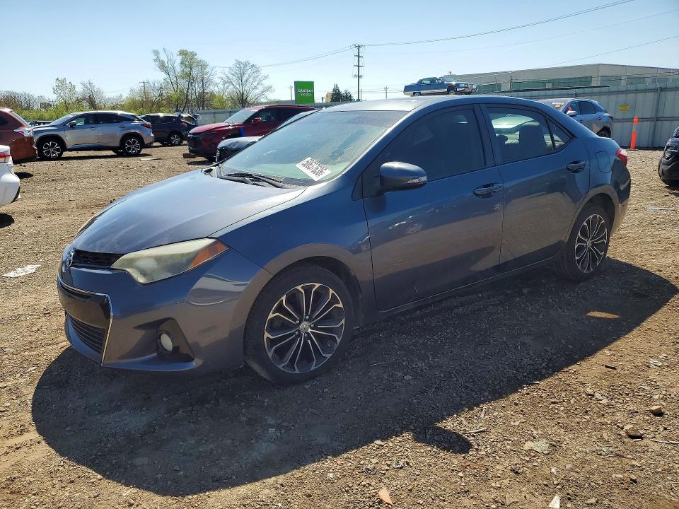 2014 Toyota Corolla VIN 5YFBURHE0EP009893 COPART salvage auction — HAIL, Il - Salvage Certificate, sold $2,750 on 2026-07-08 (photo 1)