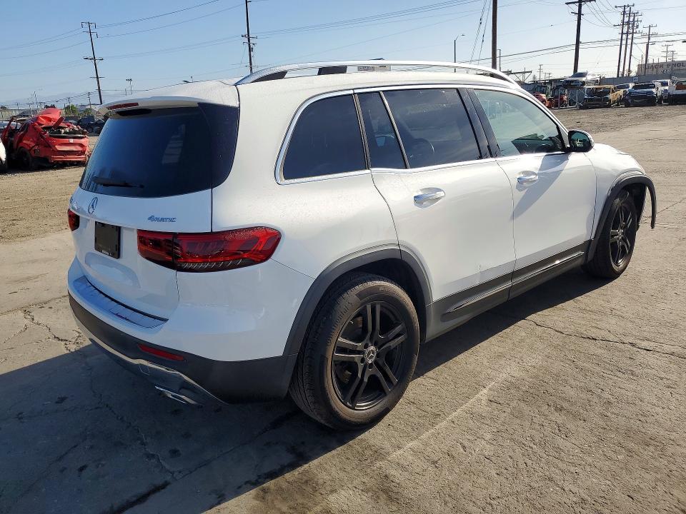 2020 Mercedes-benz Glb-class VIN WDC4M4HB3LW011363 COPART salvage auction — FRONT END, AZ - DIS/DLR/EXP ONLY SALVAGE TITLE (P), sold $7,900 on 2026-07-29 (photo 3)