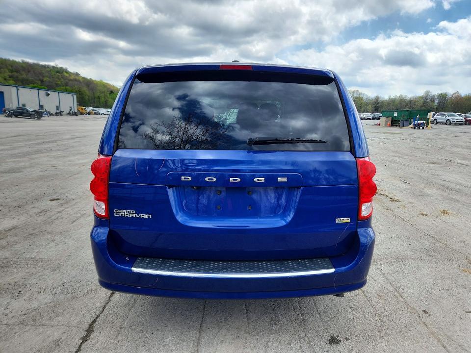 2018 Dodge Caravan VIN 2C4RDGBG3JR296542 COPART salvage auction — FRONT END, Pa - Certificate Of Salvage, sold $575 on 2026-07-02 (photo 6)