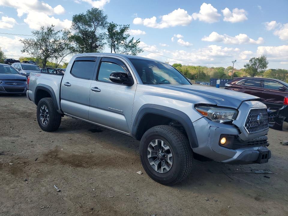 2018 Toyota Tacoma VIN 5TFCZ5AN5JX152732 COPART salvage auction — FRONT END, Md - Cert Of Salvage < 75% Damage, sold $9,700 on 2026-07-28 (photo 4)