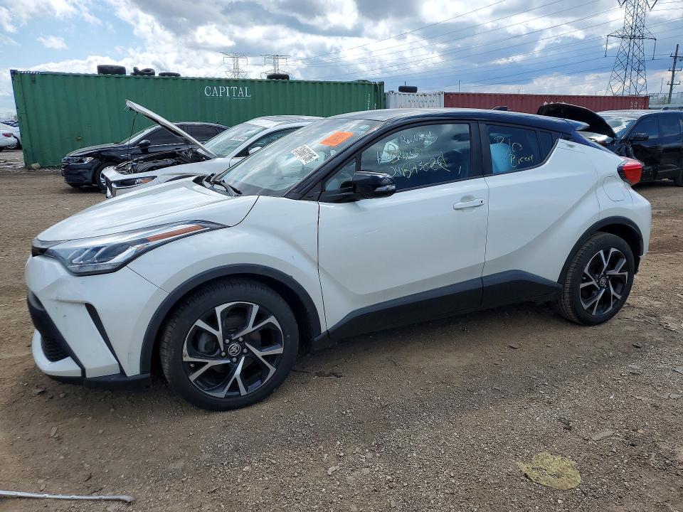 2020 Toyota C-hr VIN NMTKHMBX5LR118144 COPART salvage auction — REAR END, IL - SALVAGE CERTIFICATE, sold $5,200 on 2026-07-02 (photo 1)