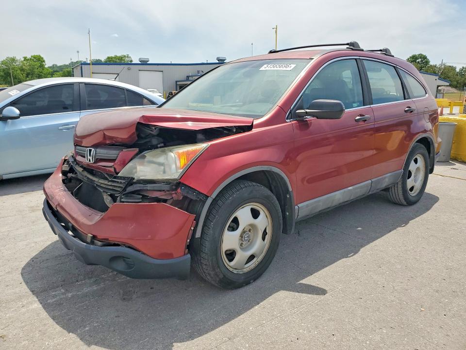 2009 Honda Cr-v VIN 5J6RE38389L000696 COPART salvage auction — FRONT END, Tn - Salvage Certificate, sold $1,850 on 2026-07-09 (photo 1)