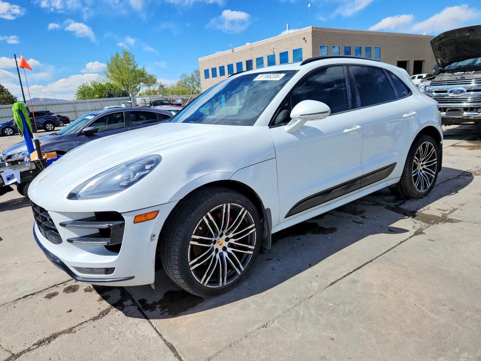2017 Porsche Macan VIN WP1AF2A54HLB60822 COPART salvage auction — FRONT END, Co - Public - Salvage Title, sold $5,800 on 2026-08-10 (photo 1)