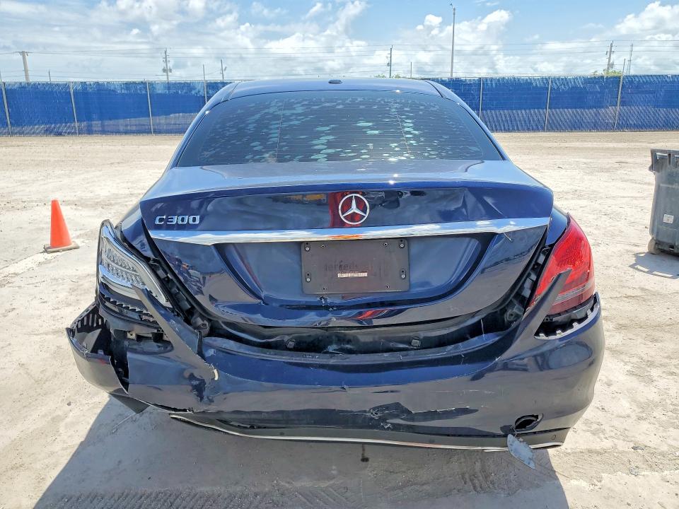 2020 Mercedes-benz C-klasse VIN WDDWF8DB3LR531122 COPART salvage auction — FRONT END, Salvage Title, sold $1,650 on 2026-08-12 (photo 6)