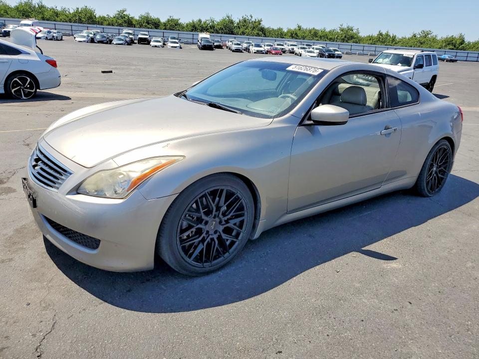 2010 Infiniti G37 VIN JN1CV6EK7AM103344 COPART salvage auction — ROLLOVER, CA - SALVAGE CERTIFICATE, sold $1,500 on 2026-07-16 (photo 1)