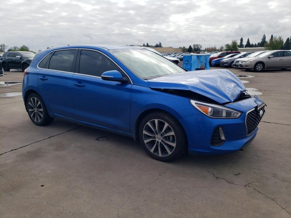 2018 Hyundai Elantra VIN KMHH35LE0JU015179 COPART salvage auction — FRONT END, Id - Salvage Certificate Of Title, sold $2,350 on 2026-07-06 (photo 4)