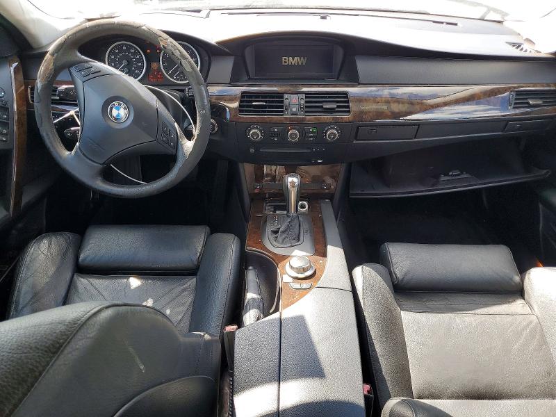 2006 BMW 5 series VIN WBANF73536CG69813 COPART salvage auction — MECHANICAL, Ok - Certificate Of Title (P), sold $250 on 2026-07-08 (photo 8)