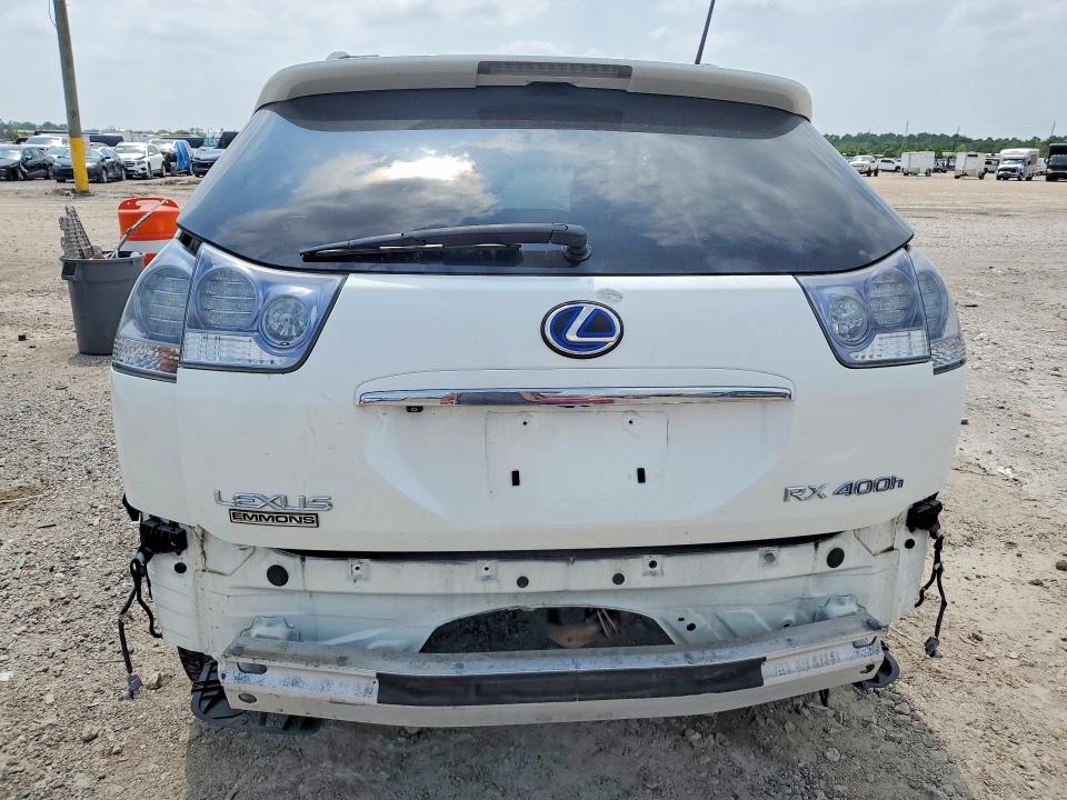 2008 Lexus Rx VIN JTJHW31U082863690 COPART salvage auction — REAR END, Tx - Salvage Vehicle Title, sold $3,500 on 2026-07-16 (photo 6)
