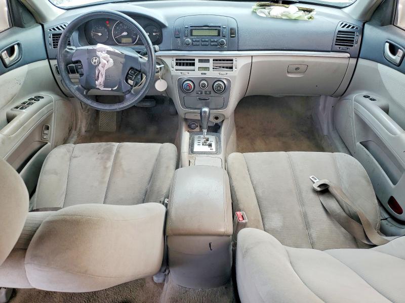 2008 Hyundai Sonata VIN 5NPET46F88H379795 COPART salvage auction — FRONT END, In - Cert Of Title - Rebuilt Vehicl, sold $500 on 2026-07-07 (photo 8)