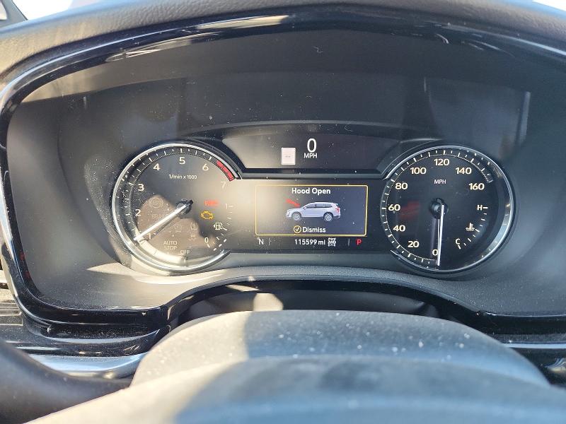 2020 Cadillac Xt6 VIN 1GYKPGRS1LZ133314 COPART salvage auction — FRONT END, Co - Salvage Title, sold $3,350 on 2026-07-02 (photo 9)