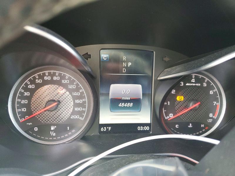 2019 Mercedes-benz Glc class VIN WDC0G8JB3KF497646 COPART salvage auction — REAR END, Tx - Cert Of Title-Rebuilt Salvage, sold $13,000 on 2026-07-31 (photo 9)