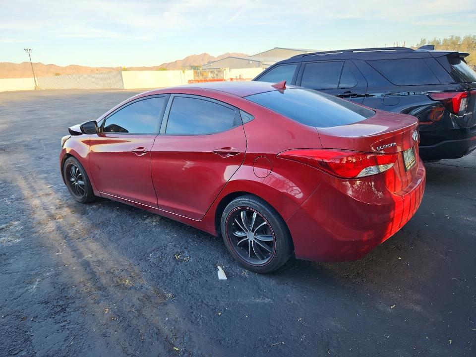 2011 Hyundai Elantra VIN KMHDH4AE0BU090916 COPART salvage auction — FRONT END, Nv - Salvage Title, sold $950 on 2026-07-02 (photo 2)