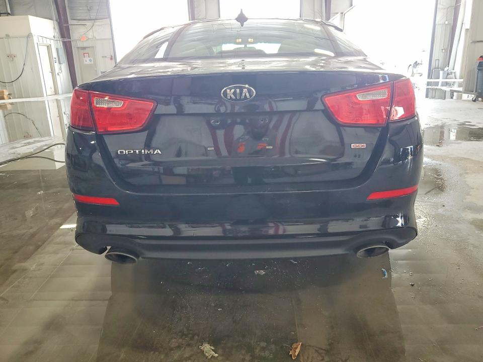 2015 Kia Optima VIN 5XXGM4A79FG496140 COPART salvage auction — SIDE, Il - Salvage Certificate, sold $950 on 2026-07-27 (photo 6)