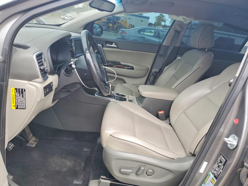 2018 Kia Sportage VIN KNDPNCAC0J7431893 COPART salvage auction — FRONT END, ID - SALVAGE CERTIFICATE OF TITLE, sold $4,300 on 2026-07-31 (photo 7)