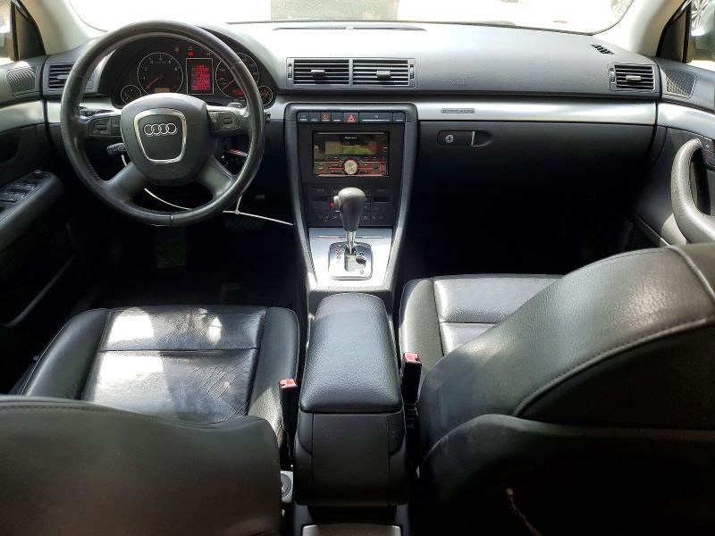 2008 Audi A4 VIN WAUDF78E68A035248 COPART salvage auction — FRONT END, Ga - Bill Of Sale - Parts Only, sold $250 on 2026-07-31 (photo 8)