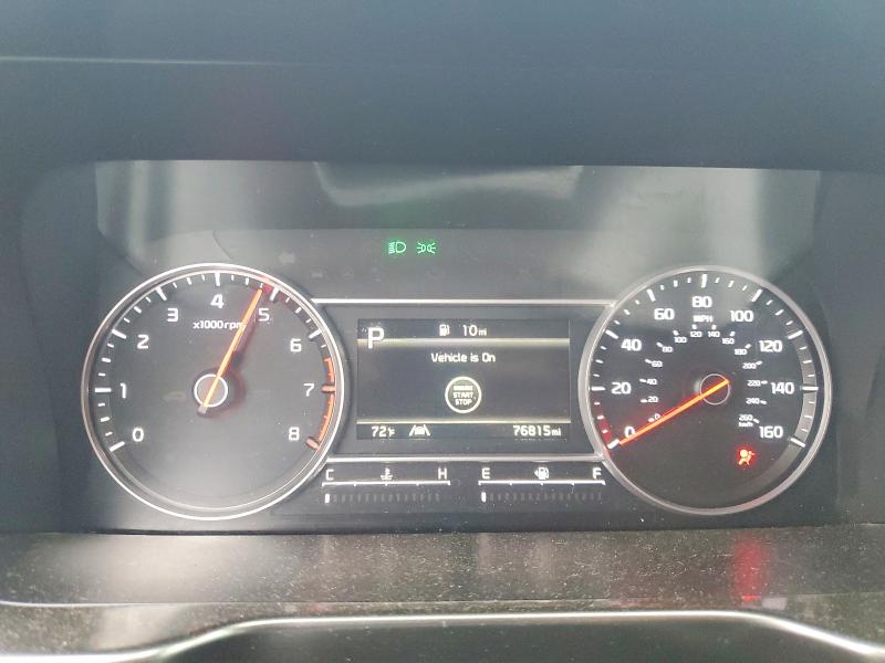 2022 Kia Sorento VIN 5XYRL4LCXNG102127 COPART salvage auction — SIDE, Salvage Title, sold $175 on 2026-07-30 (photo 9)