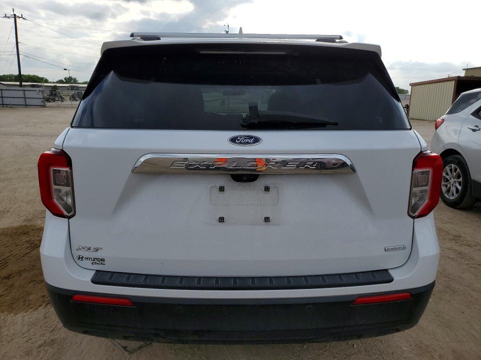 2020 Ford Explorer VIN 1FMSK7DH4LGA91812 COPART salvage auction — HAIL, Tx - Certificate Of Title, sold $8,700 on 2026-07-09 (photo 6)
