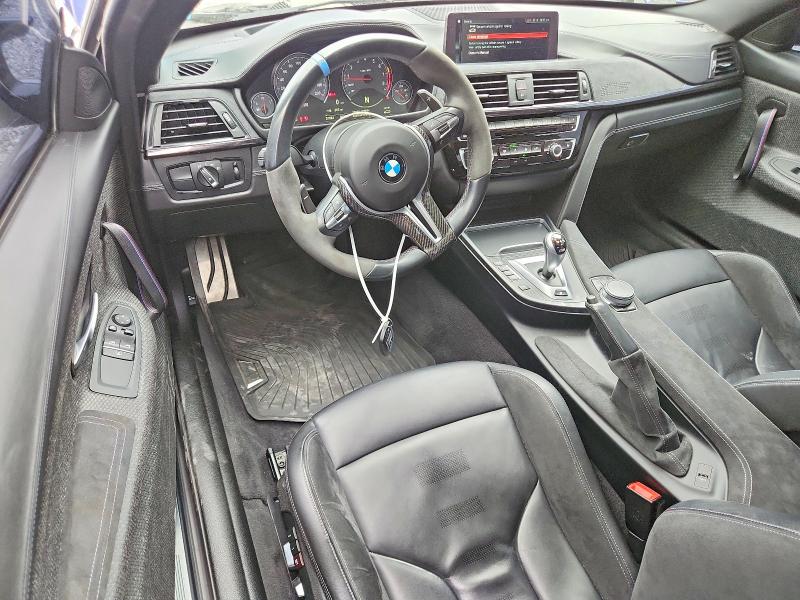 2020 BMW M4 VIN WBS3S7C03LFH08994 COPART salvage auction — FRONT END, ID - SALVAGE CERTIFICATE OF TITLE, sold $36,250 on 2026-07-09 (photo 8)