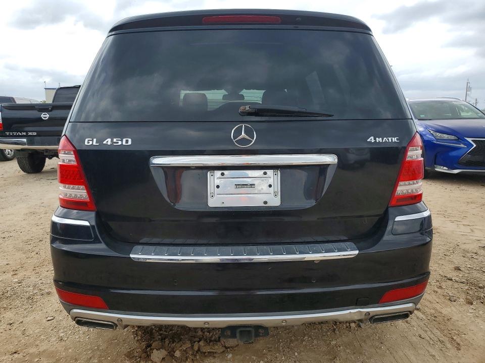 2011 Mercedes-benz Gl-class VIN 4JGBF7BE6BA640781 COPART salvage auction — MINOR DENT/SCRATCHES, Tx - Certificate Of Title, sold $1,450 on 2026-07-09 (photo 6)