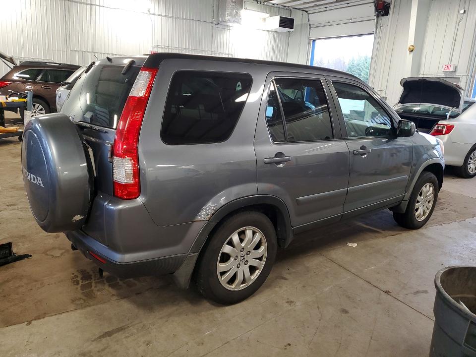 2006 Honda Cr-v VIN SHSRD78926U415718 COPART salvage auction — REAR END, Mn - Cert Of Title-Salvage, sold $525 on 2026-07-09 (photo 3)