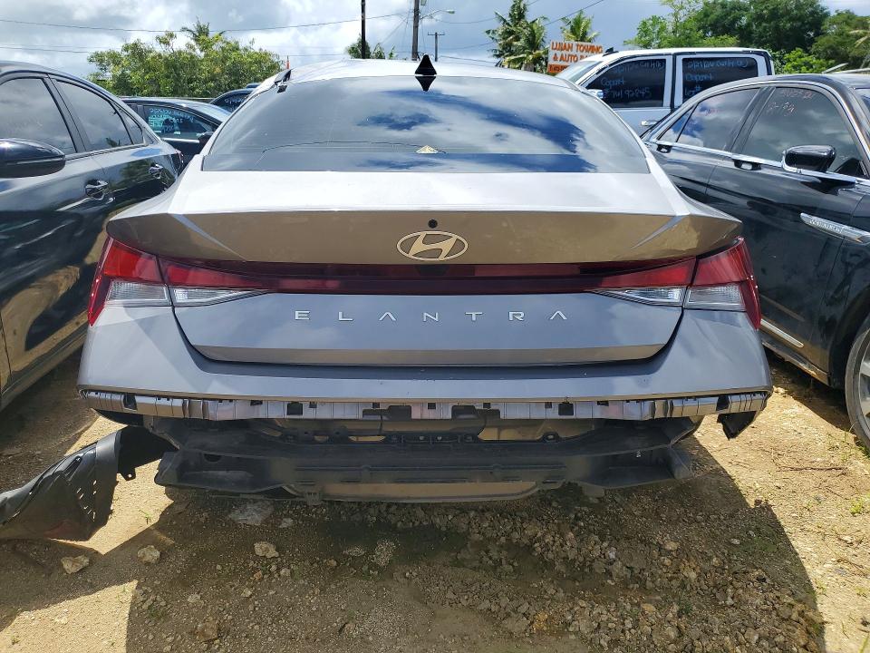 2024 Hyundai Elantra VIN KMHLM4DG7RU673160 COPART salvage auction — SIDE, HI - BILL OF SALE - PARTS ONLY, sold $5 on 2026-07-13 (photo 6)