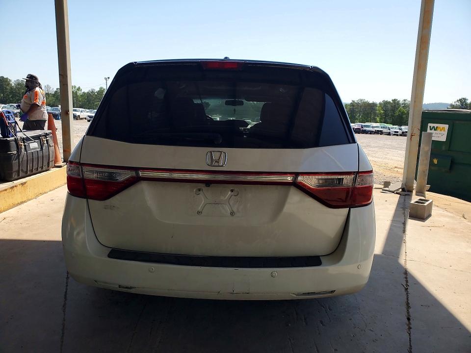 2013 Honda Odyssey VIN 5FNRL5H90DB008959 COPART salvage auction — MECHANICAL, Al - Certificate Of Title, sold $950 on 2026-07-09 (photo 6)